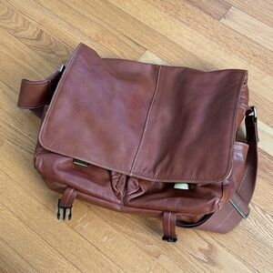 Brown Messenger Bag